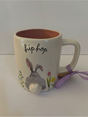 New Rae Dunn Hip Hop Bunny Mug